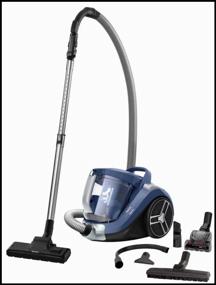 img 3 attached to Tefal Compact Power 🔵 XXL TW4881 Vacuum Cleaner in Blue/Black