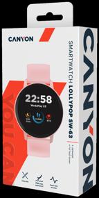 img 1 attached to 🌸 Pink Canyon Lollypop SW-63 Smartwatch