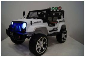 img 3 attached to RiverToys Автомобиль Jeep T008TT, белый