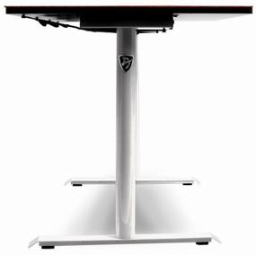 img 3 attached to Arozzi game table Arena Leggero, WxDxH: 114x72x72.5 cm, color: white/black frame