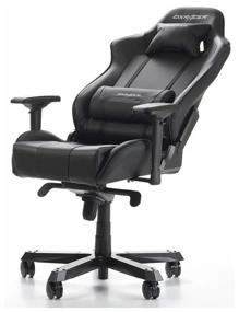 img 3 attached to Gaming chair DXRacer King OH/KS06, upholstery: imitation leather, color: black