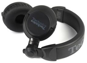 img 3 attached to 🎧 Superior Sound Experience: Technics EAH-DJ1200EK Black- Stylish Headphones for DJs