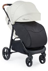 img 3 attached to Stroller Happy Baby Ultima V2 X4, beige, chassis color: black