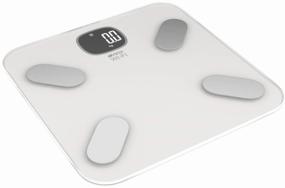 img 1 attached to Scales electronic HIPER IoT Body Composition Scale, white