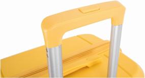 img 3 attached to Polypropylene suitcase L "case Singapore (size M), yellow