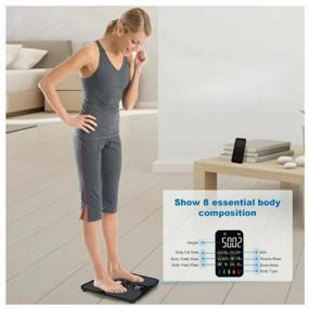 img 3 attached to Smart floor scales Smart Body, LED-display, function of measuring fat, water, smartphone control and auto-recognition, Bluetooth, up to 180kg