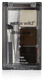 img 3 attached to Wet n Wild Eyebrow Set Ultimate Brow Kit, ash brown