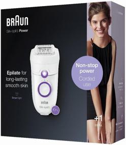 img 1 attached to Epilator Braun 5-505 Silk-epil 5 Power, white/purple