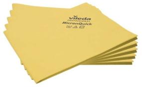 img 3 attached to Napkin Vileda Professional MicronQuick, yellow, 5 pcs.