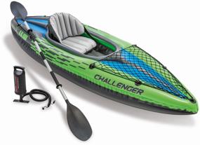 img 2 attached to Kayak Intex Challenger K1 274 cm, green/black