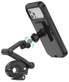 img 3 attached to Phone holder Hoco CA101 Rider for motorcycle waterproof