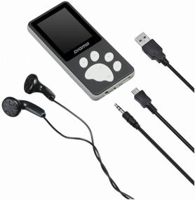 img 1 attached to MP3 player DIGMA S4 8GB, black/gray