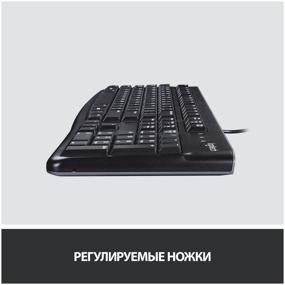 img 3 attached to Клавиатура Logitech K120 for Business черный, русская