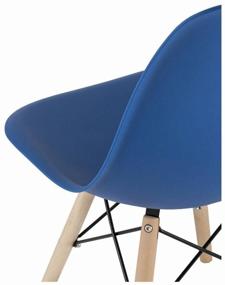 img 2 attached to Set of chairs STOOL GROUP Style DSW, metal, 2 pcs., color: blue
