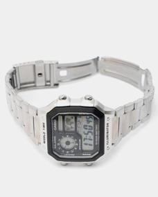 img 3 attached to CASIO AE-1200WHD-1A quartz watch, alarm clock, stopwatch, countdown timer, waterproof, display backlight