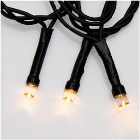 img 3 attached to Garland NEON-NIGHT Twinkle Light, 4 m, 25 lights, warm white/green wire