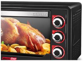 img 1 attached to Mini oven CENTEK CT-1530-36, black