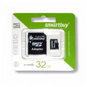 img 3 attached to SmartBuy Classic Series microSDHC 32 GB Class 10, R/W 25/30 MB/s, SD adapter