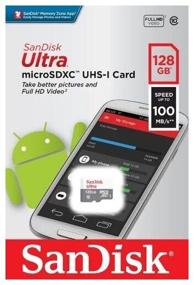 img 3 attached to SanDisk microSDXC 256GB Class 10, A1, UHS-I, 100MB/s Read Speed Memory Card with SD Adapter