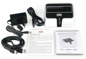img 3 attached to Docking station for HDD/SSD AGESTAR 3CBT2-6G, black/grey