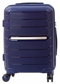 img 3 attached to SUPRA LUGGAGE suitcase, plastic, support feet on the side, ribbed surface, 35 l