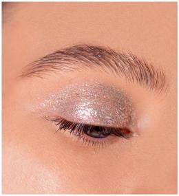 img 2 attached to LUXVISAGE Liquid eye shadow Glitter Rock 301 silver rain