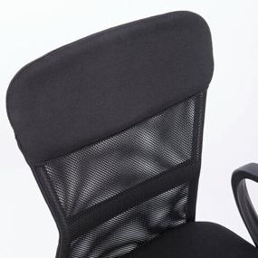 img 3 attached to Computer chair Brabix Jet MG-315 for office, upholstery: mesh/textile, color: black