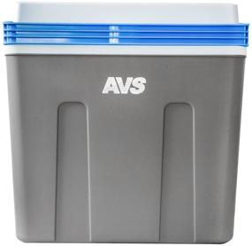 img 2 attached to Car refrigerator AVS CC-22NB, gray