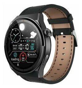 img 2 attached to Premium Smart Watch X5 Pro /Bluetooth/Touch Screen/Time Display/Caller ID/SMS Reminder/Black