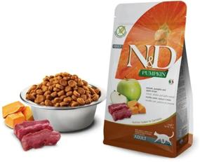 img 2 attached to Dry food for adult cats Farmina N&D Pumpkin, grain-free, with venison, with pumpkin, with apple 1.5 kg
