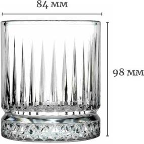 img 3 attached to Set of glasses Pasabahce Elysia for whiskey, 355 ml, 4 pcs.