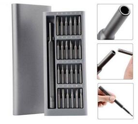 img 3 attached to Xiaomi Mi Precision screwdriver kit BHR4680GL 25 pcs grey