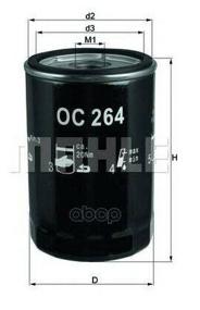 img 3 attached to Oil filter MAHLE OC 264