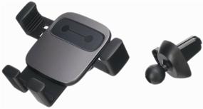 img 3 attached to Baseus Cube Gravity Vehicle-mounted Holder - Sleek Black Design for Secure Hands-free Navigation