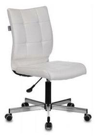 img 3 attached to Office chair Bureaucrat CH-330M, upholstery: artificial leather, color: white Lincoln 100