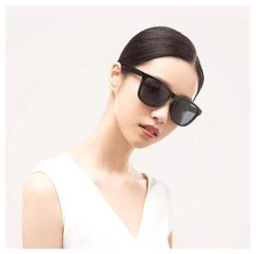 img 2 attached to Xiaomi sunglasses, wayfarers, polarized, unisex