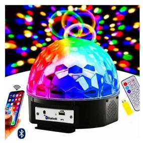 img 3 attached to Disco ball LED magic Ball Musical with bluetooth remote control and flash drive / Disco ball projector / Disco ball lamp light music