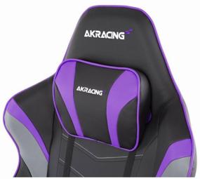 img 2 attached to Computer chair AKRACING Max gaming, upholstery: imitation leather, color: indigo
