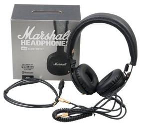 img 1 attached to Wireless Marshall Mid Bluetooth Headphones, Black