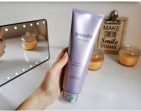 img 2 attached to Lebel Cosmetics Proedit Bounce Fit Plus Repairing Mask for Severely Damaged, Dry and Brittle Hair, 250 g, 250 ml, tube