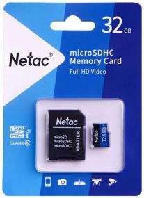 img 1 attached to 💾 High-Speed Netac SDHC Memory Card 32 GB Class 10, UHS Class 1, R 80 MB/s: Enhanced Performance and Ample Storage