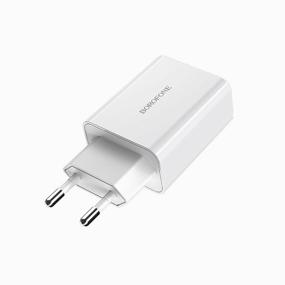 img 3 attached to Mains charger (SZU) Borofone BA21A QC 3.0 (USB) 3 A, white