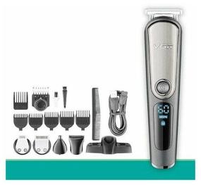 img 1 attached to 5 in 1 VGR V105 Cordless Trimmer Hair Cutter Beard Mustache Nose Eyebrow Electric Shaver