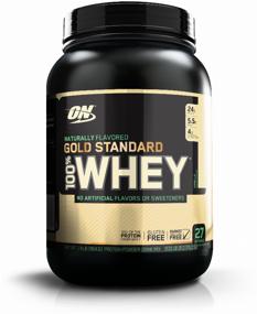 img 2 attached to Protein Optimum Nutrition 100% Whey Gold Standard Naturally Flavored, 909g, Vanilla