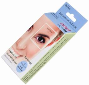 img 3 attached to Godefroy Synthetic henna dye in capsules for eyebrows Instant Eyebrow Tint 4 pcs., medium brown, 3 ml