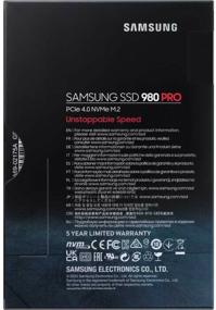 img 3 attached to Samsung 980 PRO 500GB M.2 SSD MZ-V8P500BW