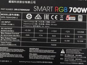 img 3 attached to PSU Thermaltake Smart RGB 700W black