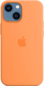 img 3 attached to Apple MagSafe silicone case for iPhone 13 mini, spring mimosa