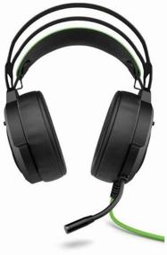 img 3 attached to 🎮 HP Pavilion Gaming Headset 600: Sleek Black/Green Design for Immersive Gaming Experience