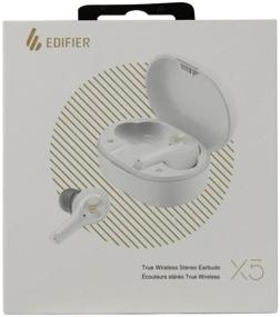 img 1 attached to Edifier X5 wireless headphones, white